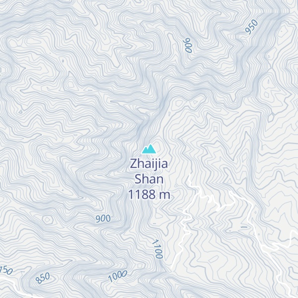 Map of Zhaijia Shan