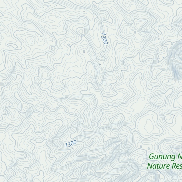 Map of Gunung Niut