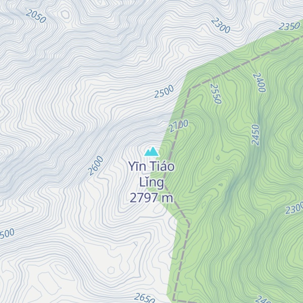 Map of Yīn Tiáo Lǐng
