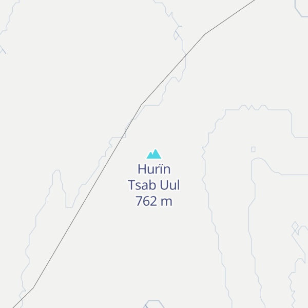 Map of Hurïn Tsab Uul