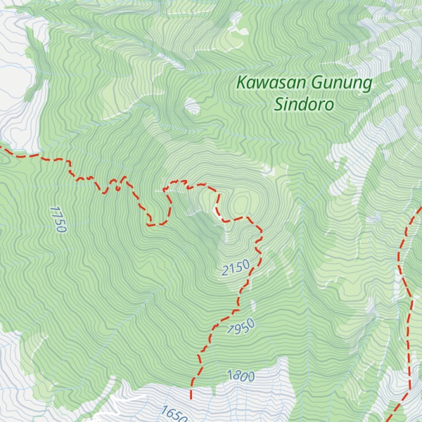 Map of Gunung Kembang