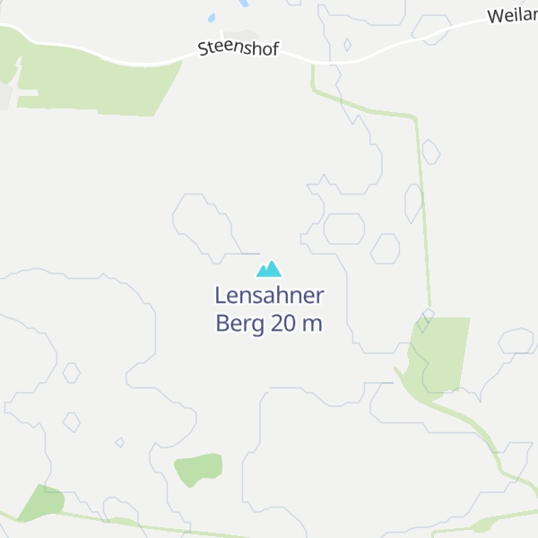 Map of Lensahner Berg