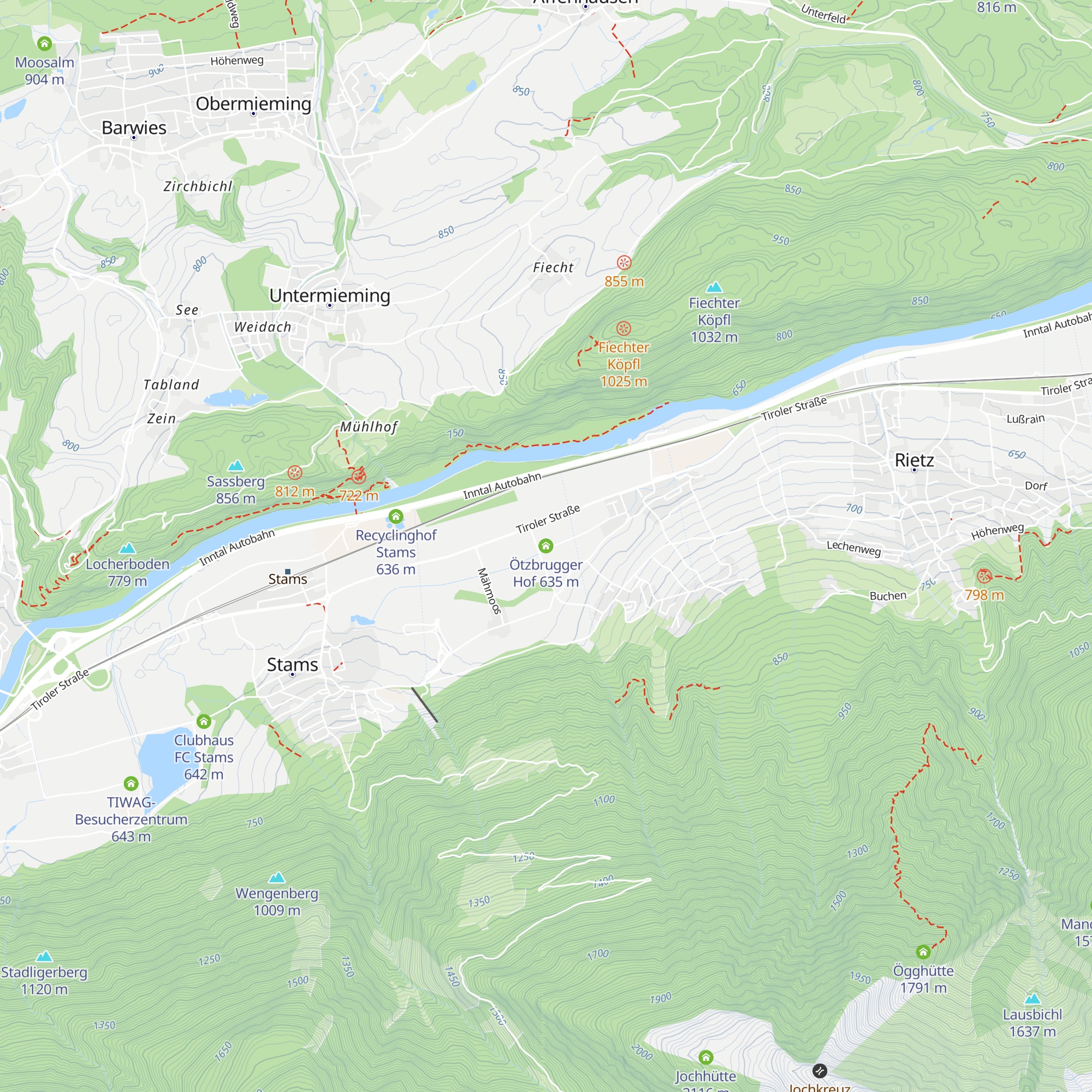 Ötzbrugger Hof map