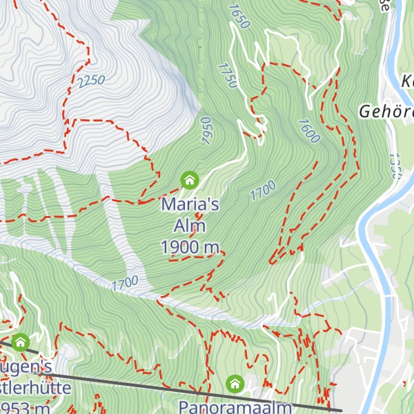 Map of Edelweißhütte