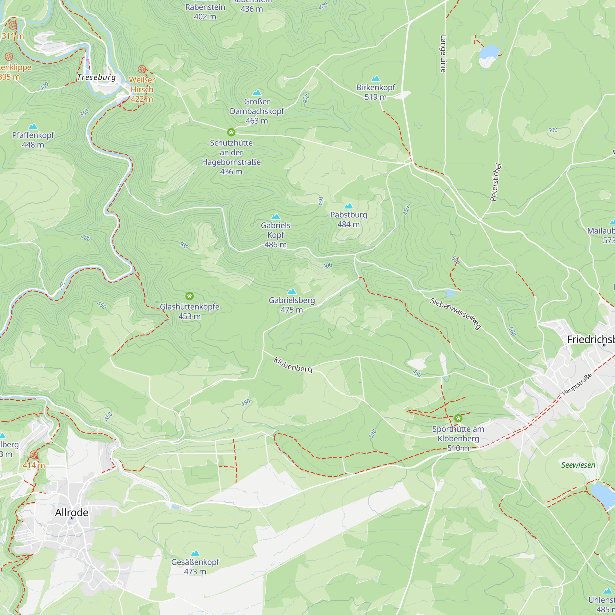 Köhlerhütte map