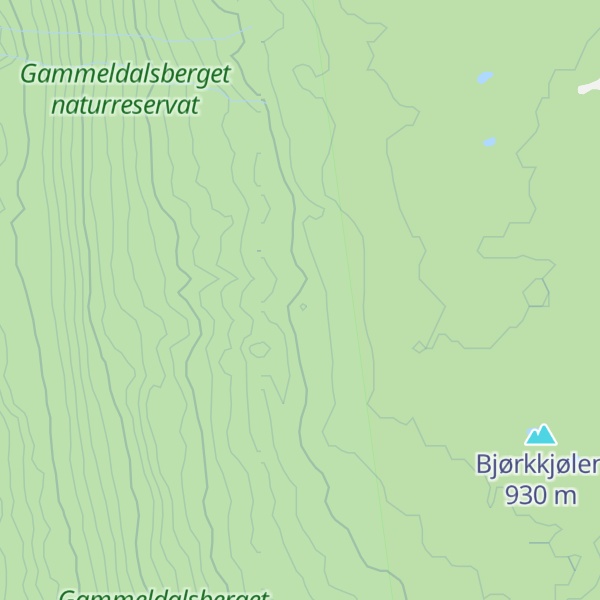 Map of Kvitkurven