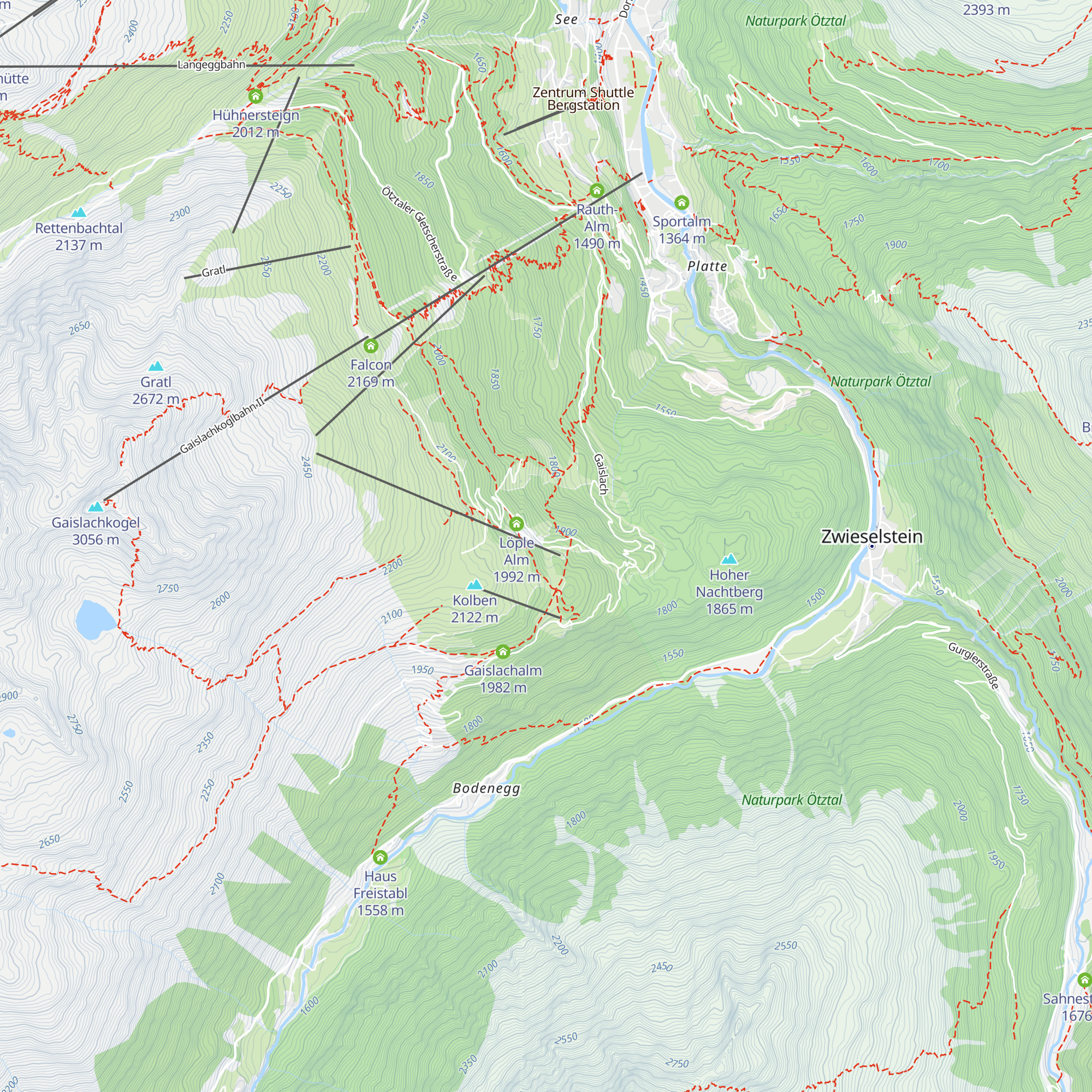 Bubis Schihütte map