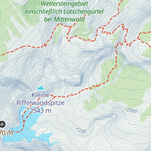 Map of Riffelkoepfe