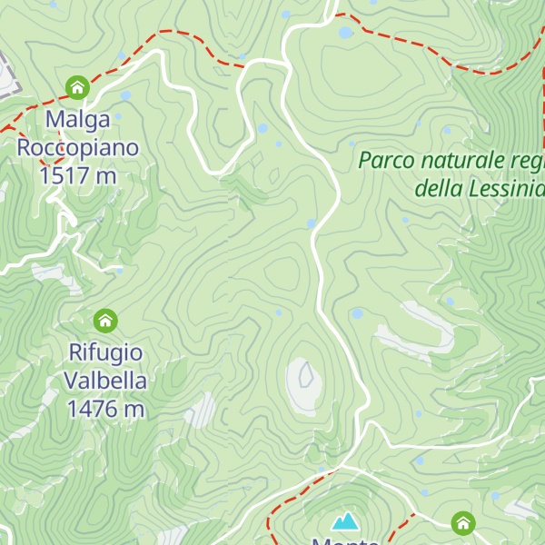 Map of Malga Modo