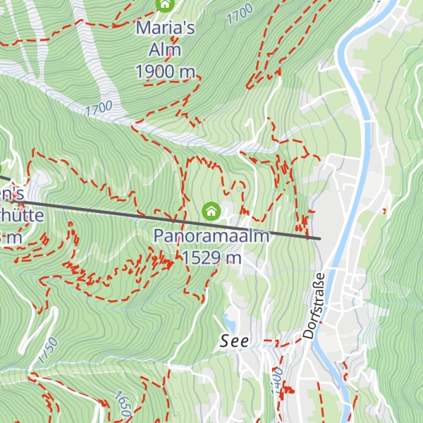 Map of Panoramaalm