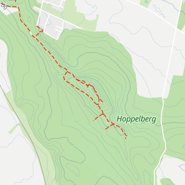 Map of Hoppelberg