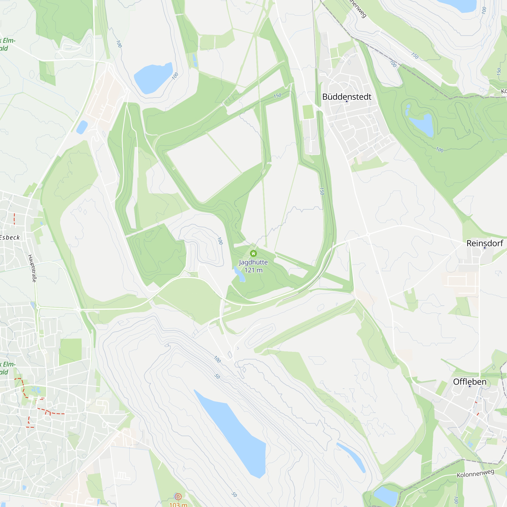 Jagdhütte map