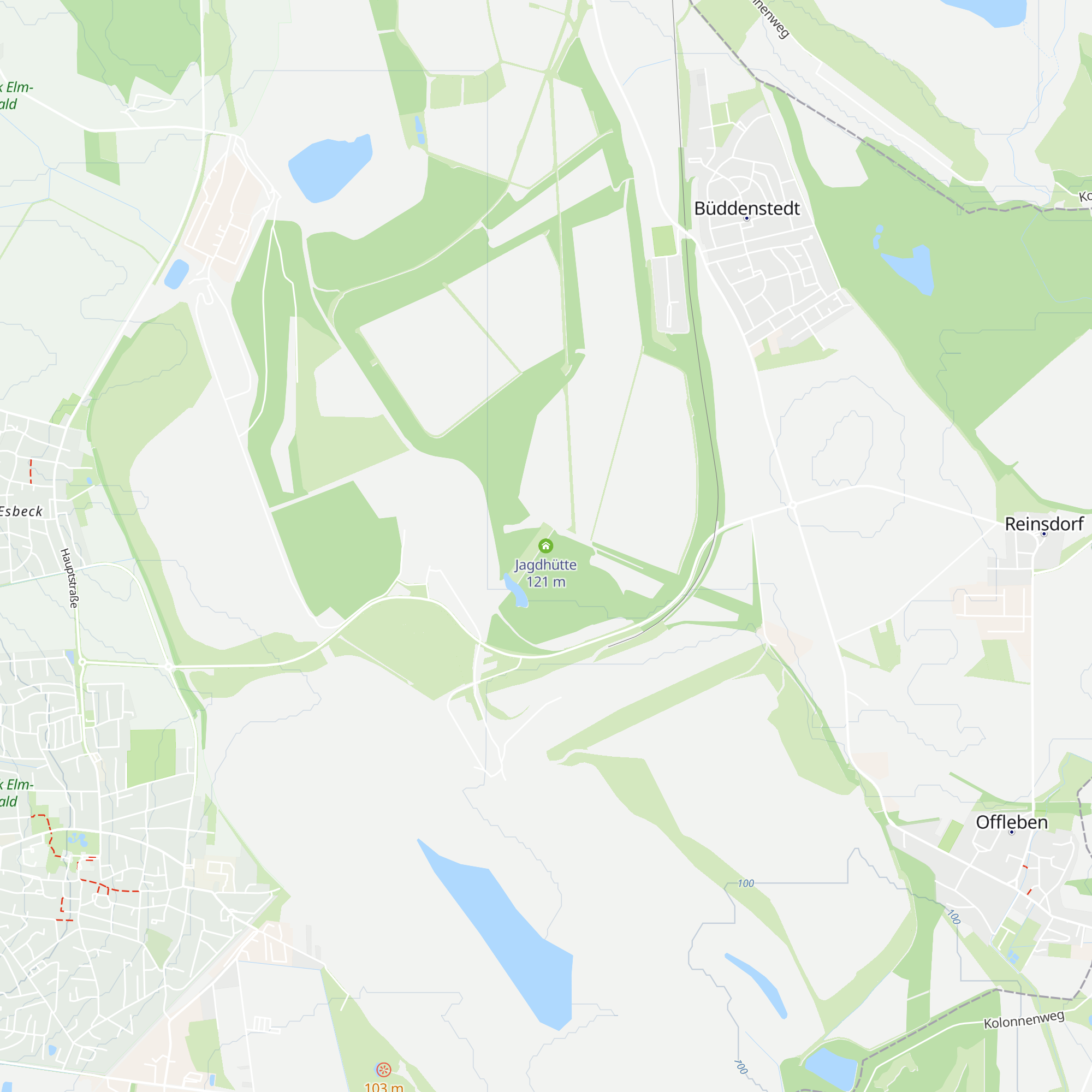 Jagdhütte map