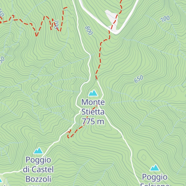Map of Monte Stietta