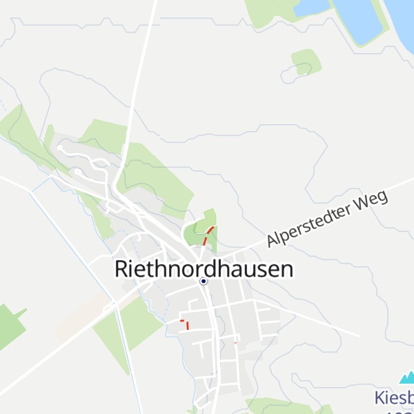 Map of Nurzner Wanderhütte zur Thüringer Laterne