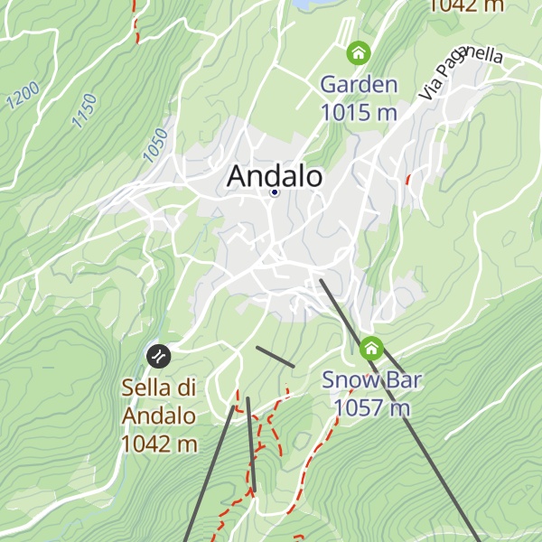 Map of APT Dolomiti Paganella