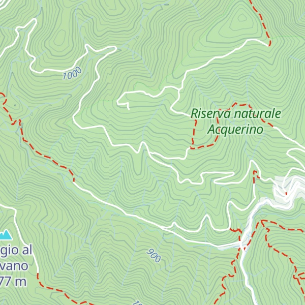 Map of Capanna Sociale La Lorenza