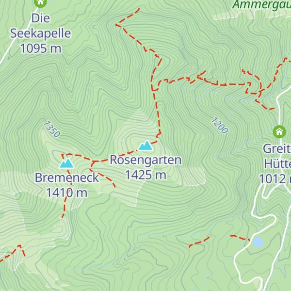 Map of Rosengarten