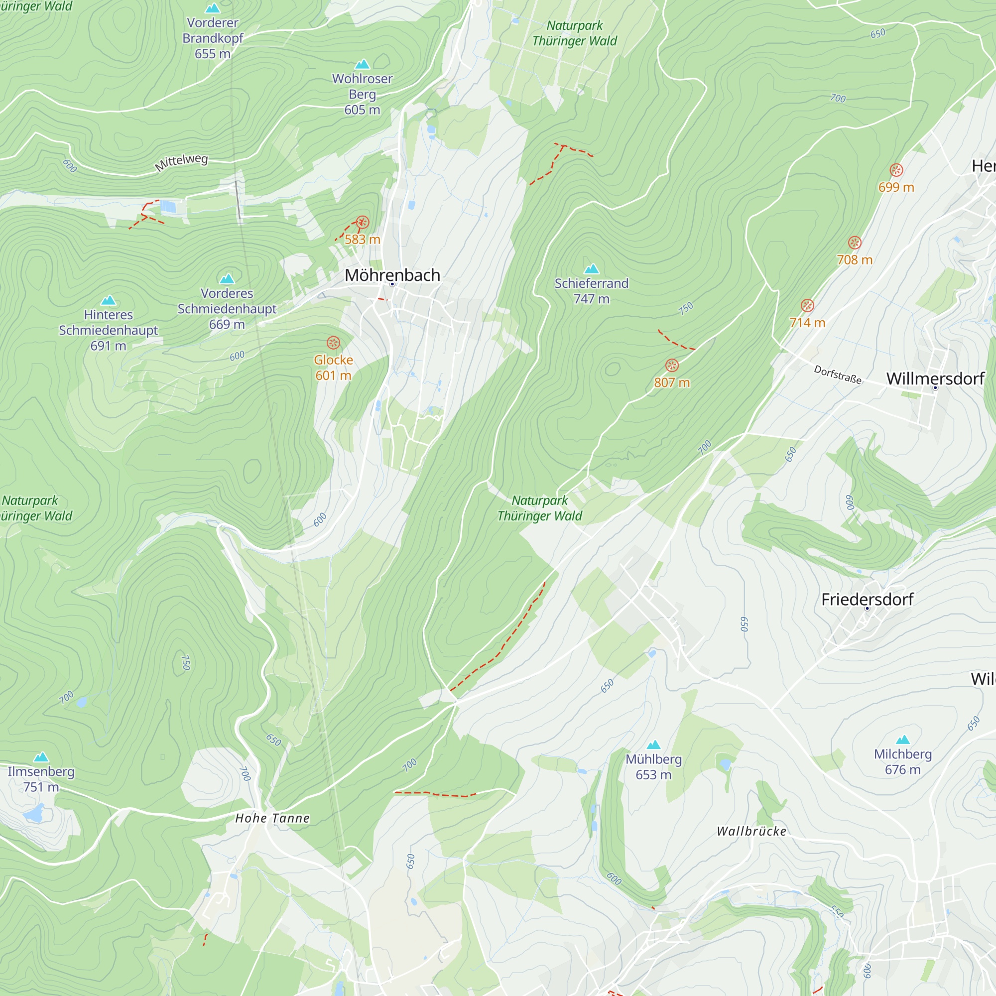 Berliner Hütte map
