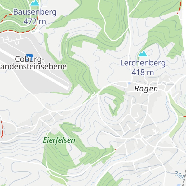 Map of Rögener Hütte
