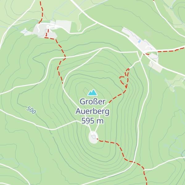 Map of Großer Auerberg