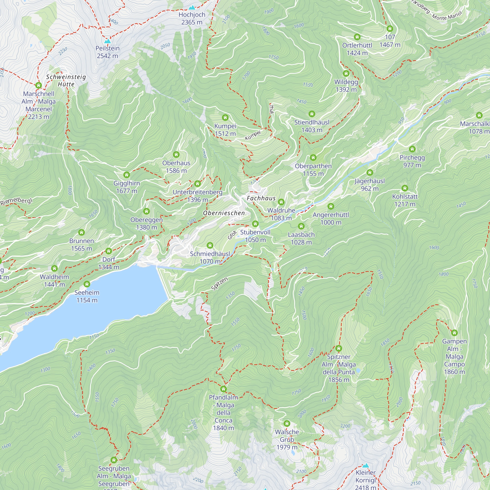 Bad Überwasser map