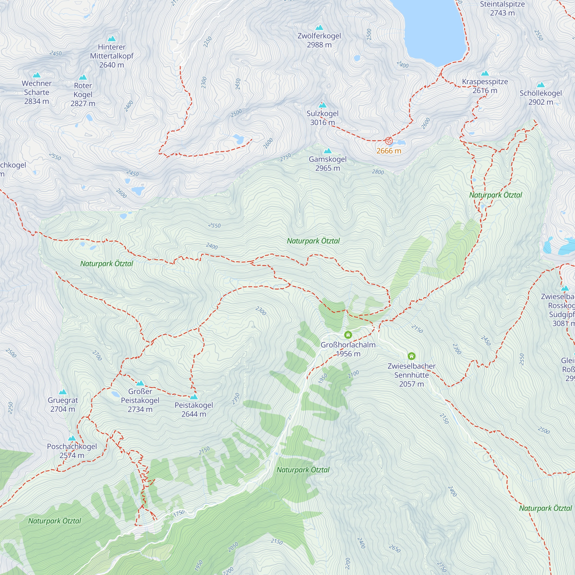 Finstertaler Sennhütte map