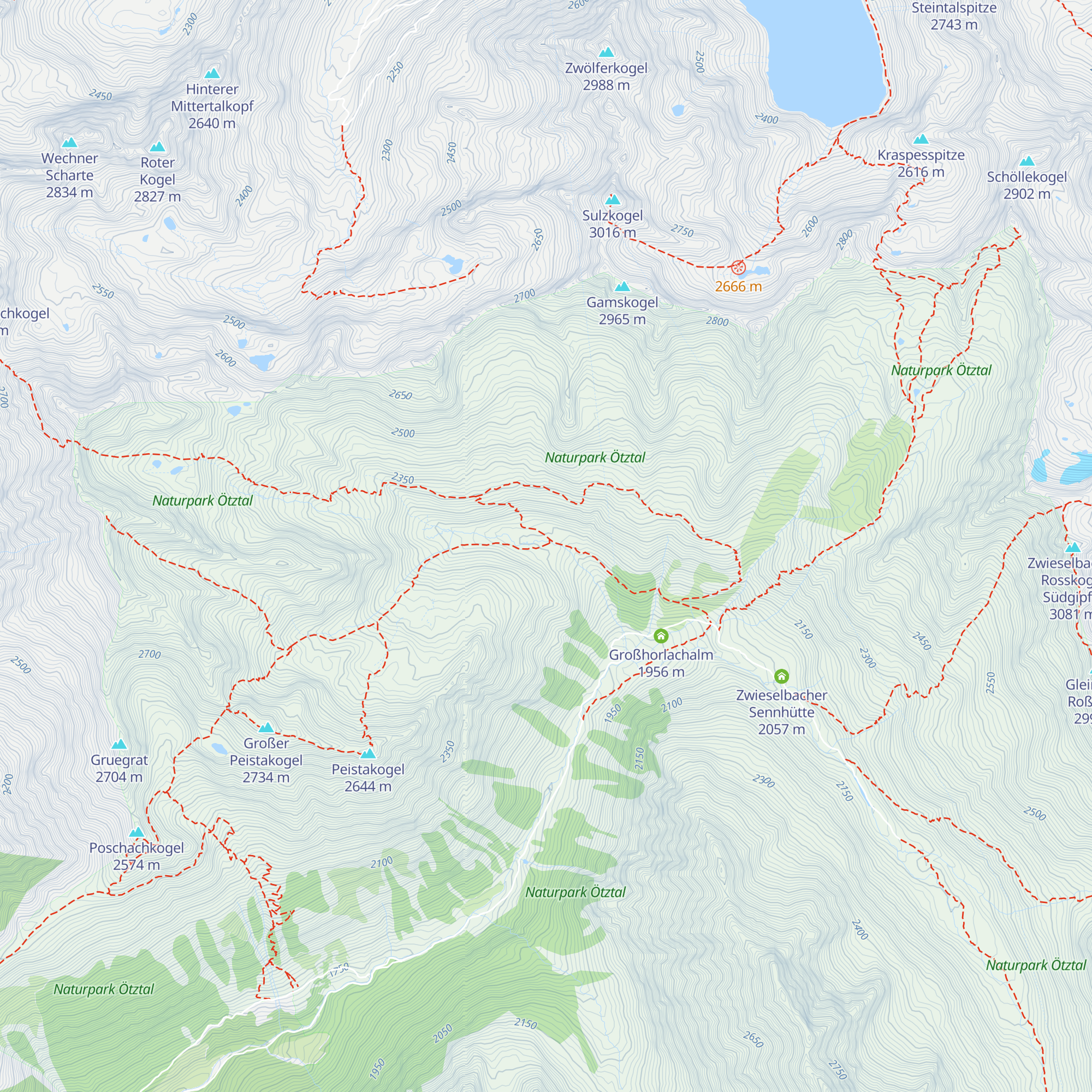 Finstertaler Sennhütte map