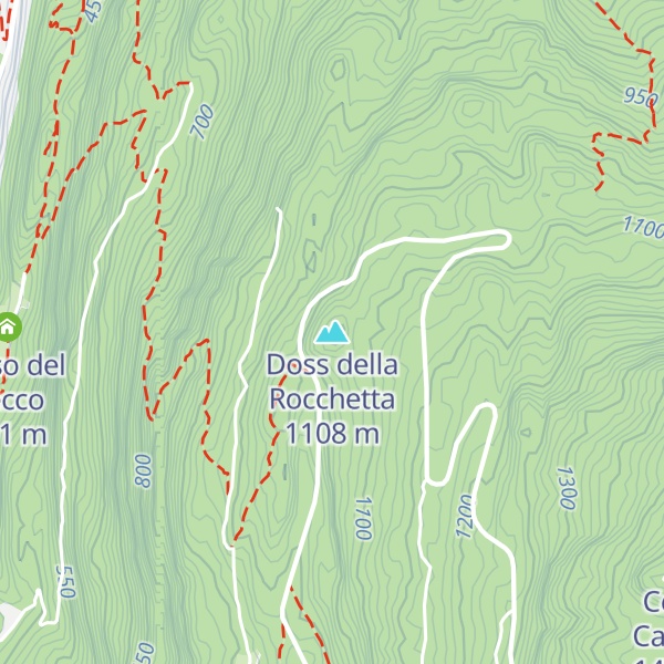 Map of Doss della Rocchetta