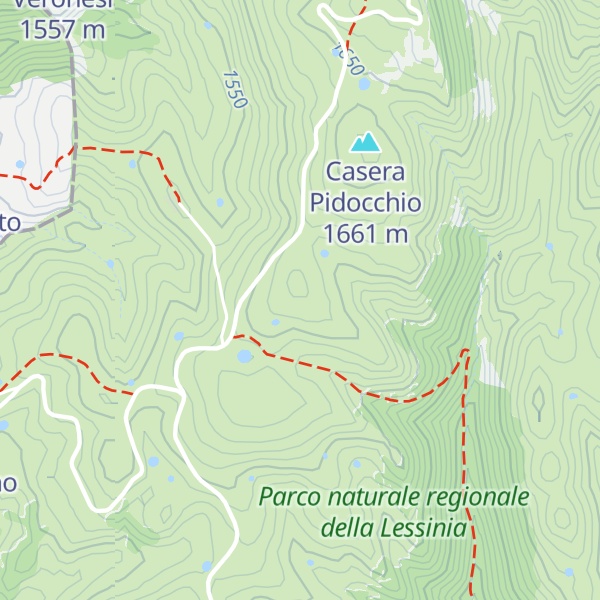Map of Baito Vecchio