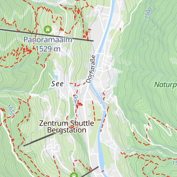 Map of Die Alm