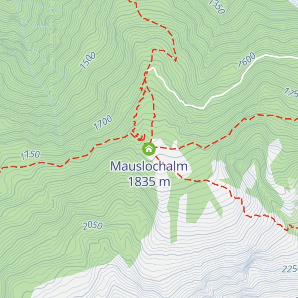 Map of Mauslochalm