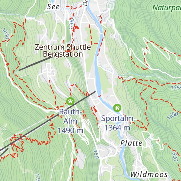 Map of Halli Valli Apres Ski