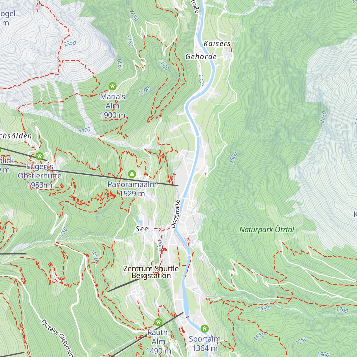 Giggi Tenne map