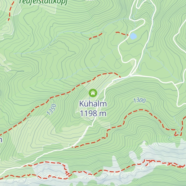 Map of Kühalm