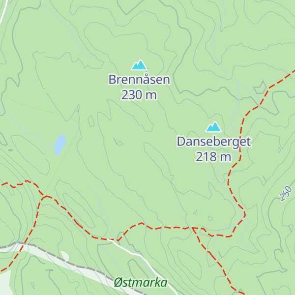 Map of Nessåsen