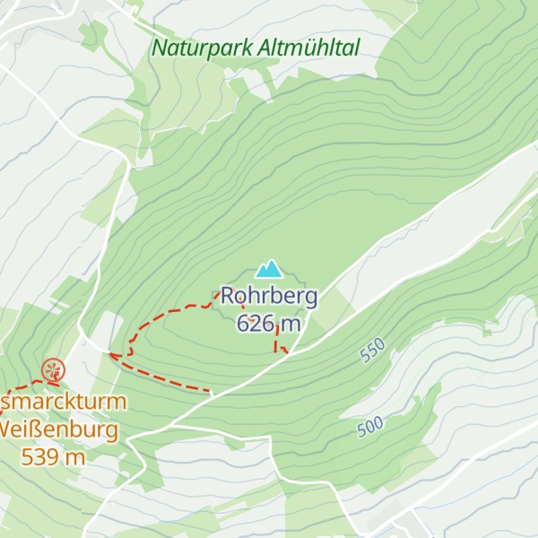 Map of Rohrberg