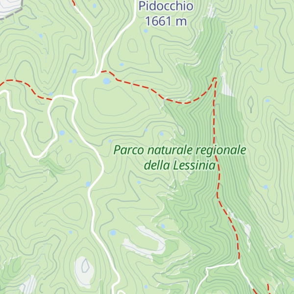 Map of Malga Modetto