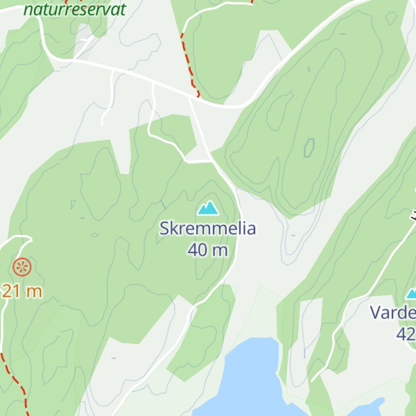 Map of Skremmelia