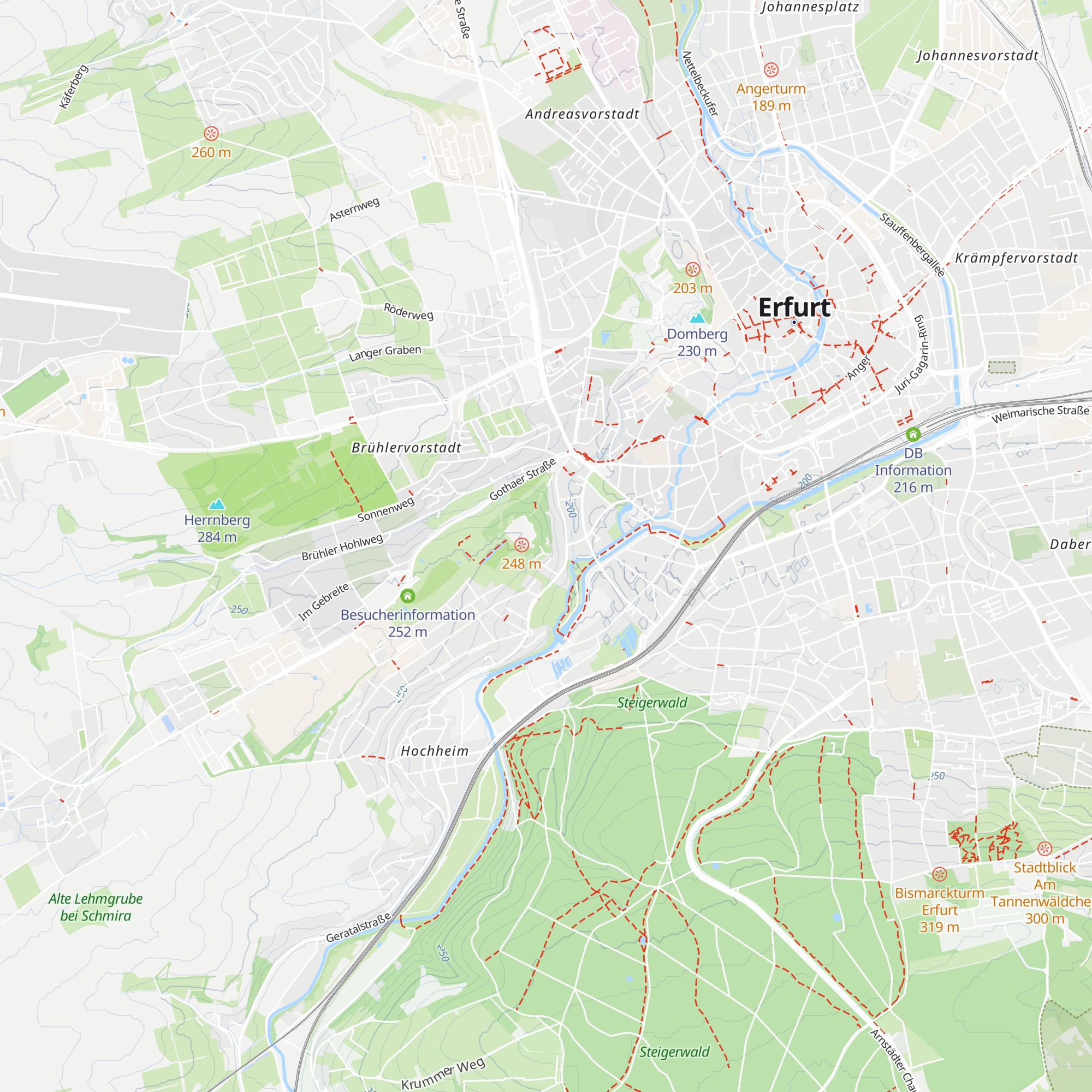 Pulverhütte map
