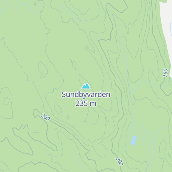Map of Sundbyvarden