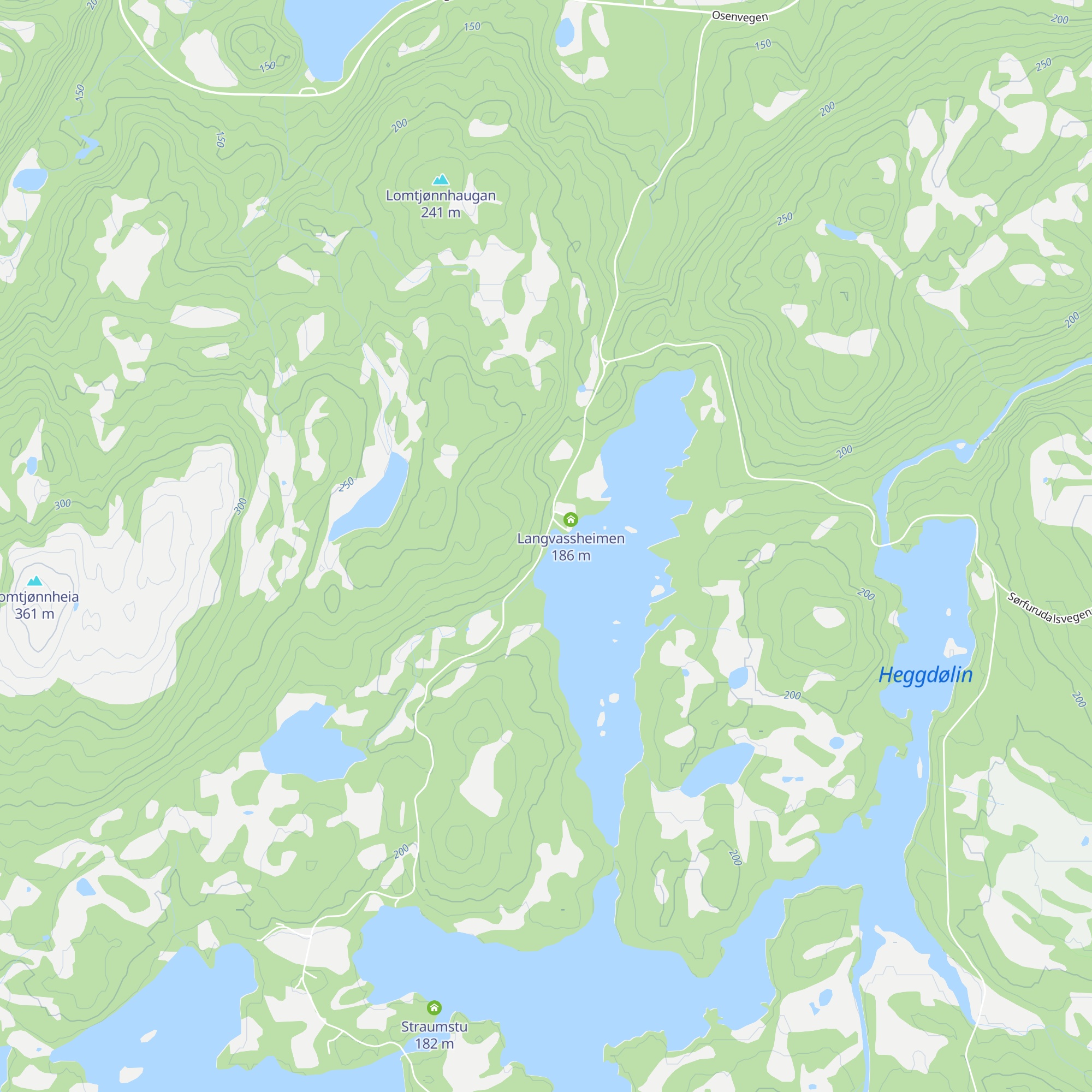 Nystua map