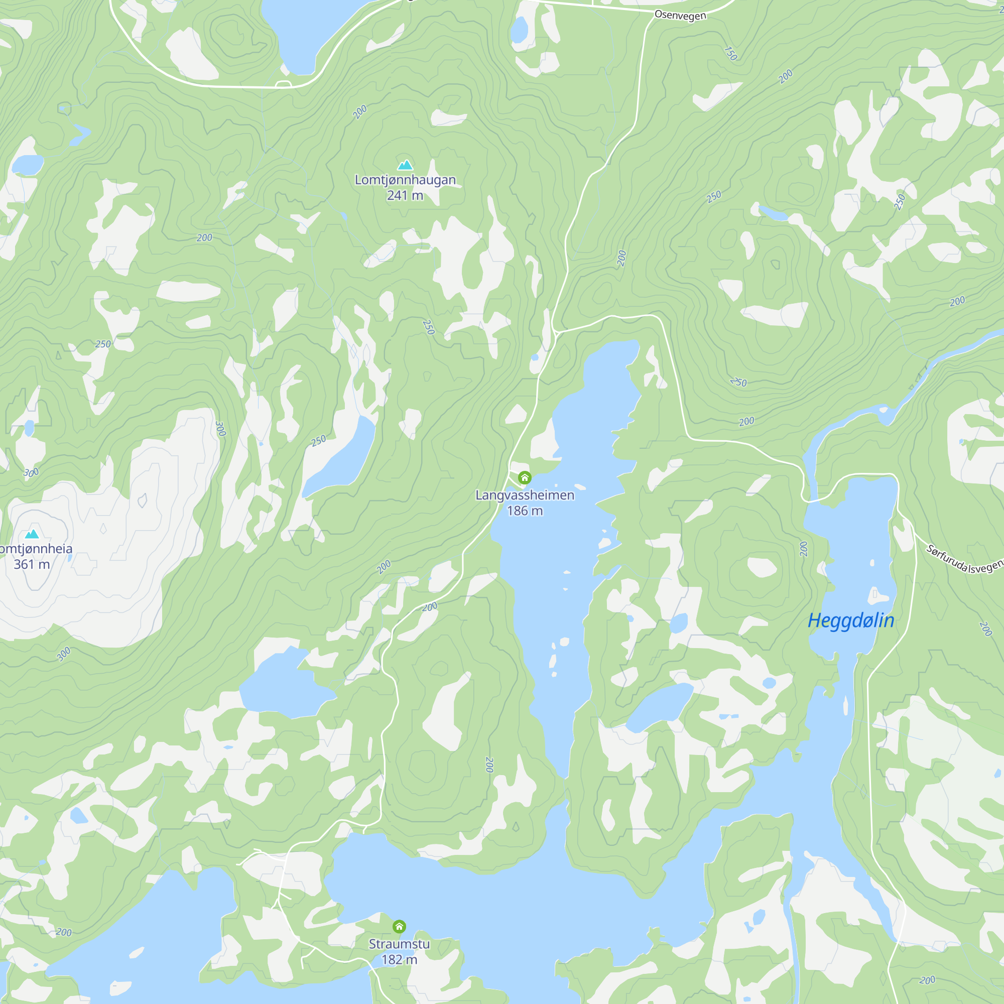 Nystua map