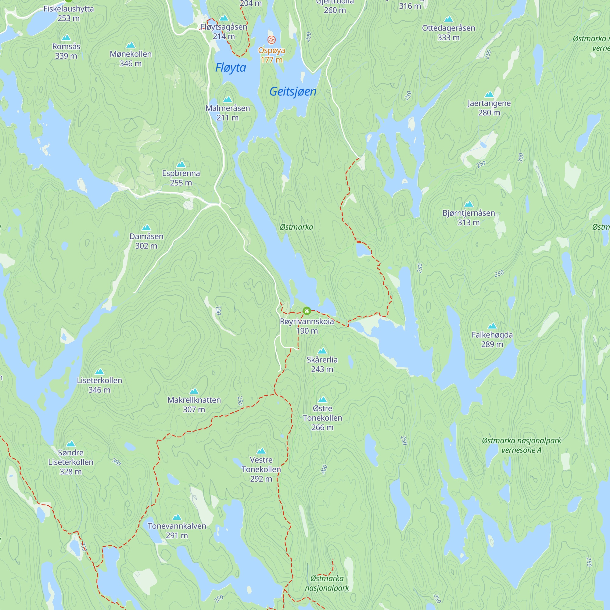 Stallen map
