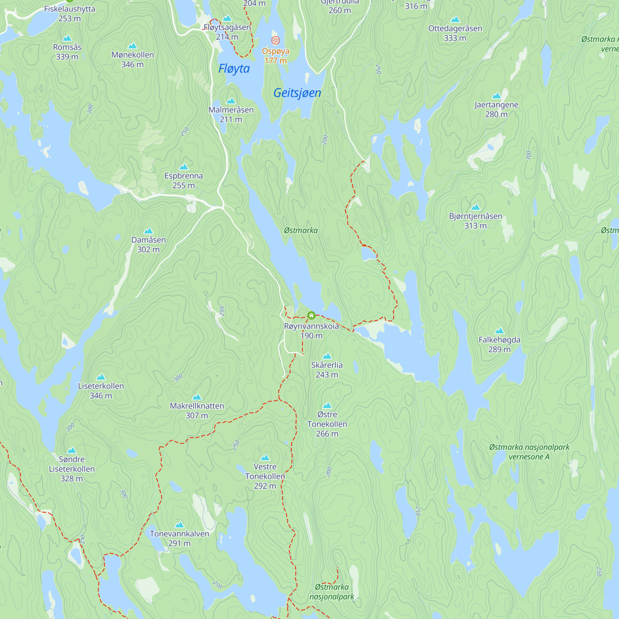 Stallen map
