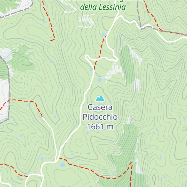 Map of Malga Pidocchio di Sopra