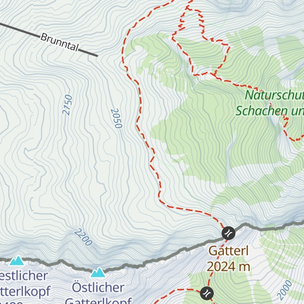 Map of Diensthütte