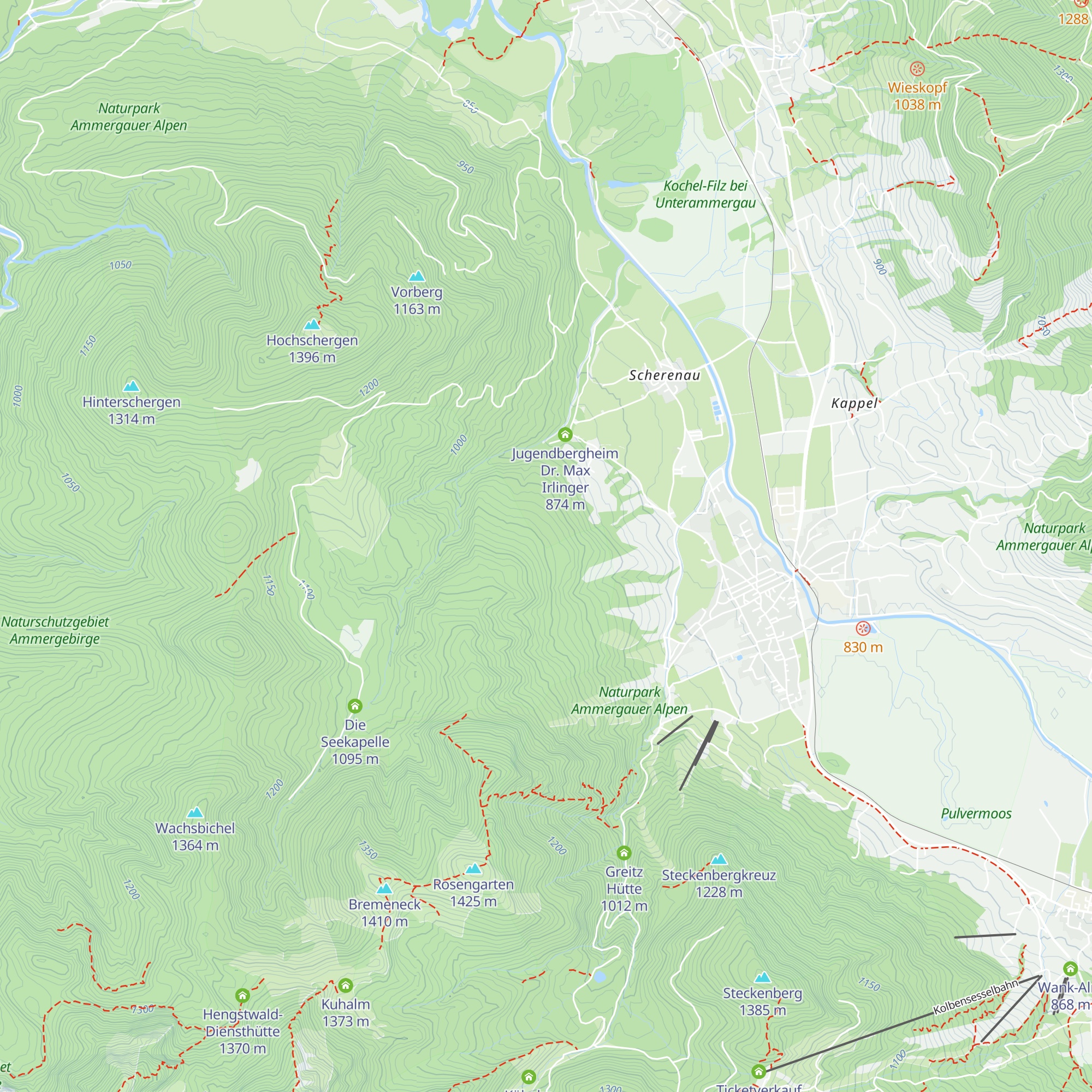 Starthaus map