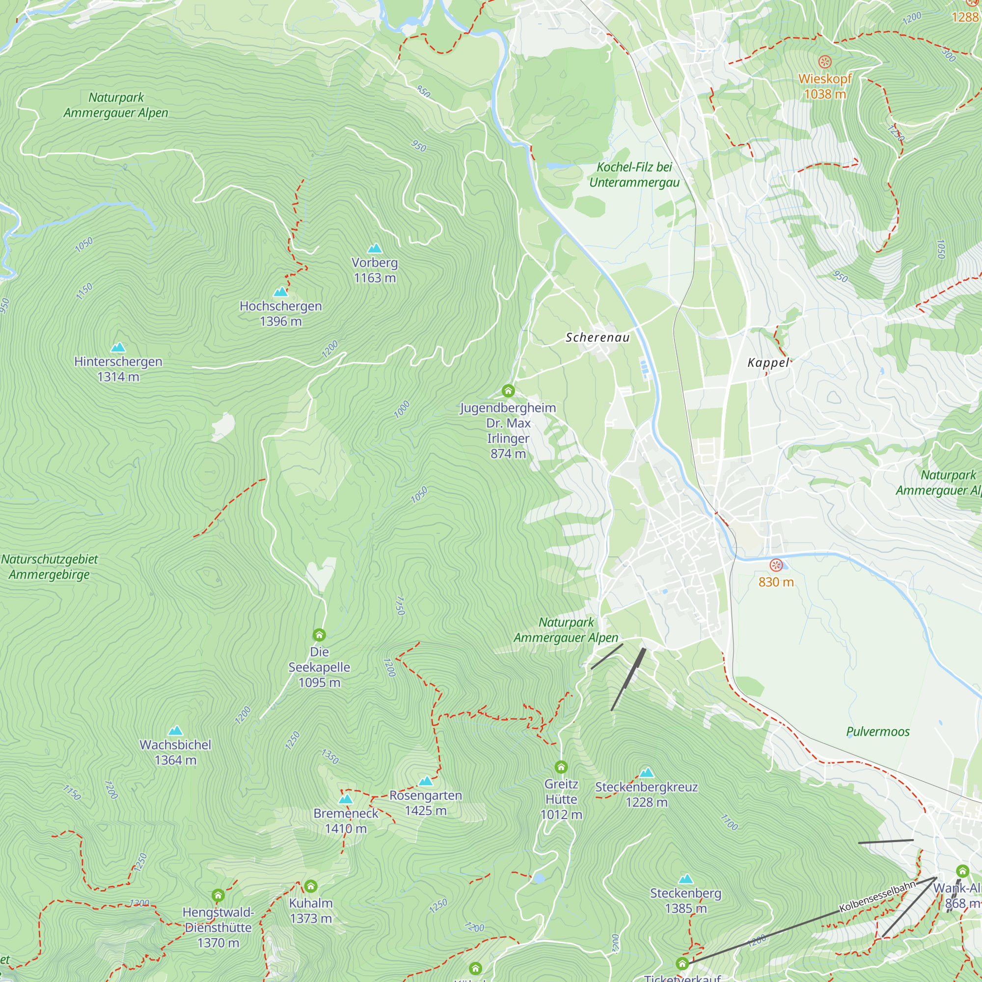 Starthaus map
