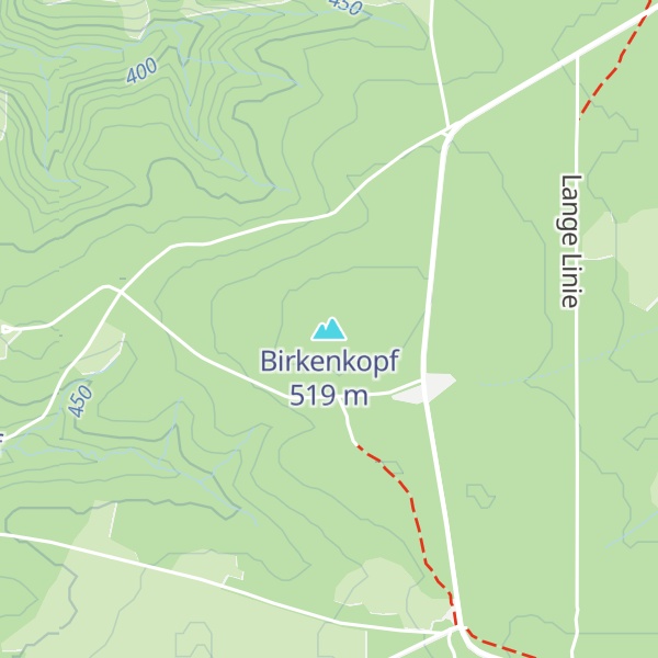 Map of Birkenkopf